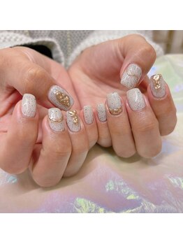 アイディールネイル(ideal nail)/ミラーニュアンスネイル