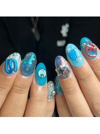 個性派ネイル