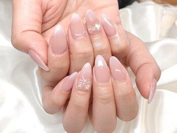 ライトウェーブ 松本村井本店/リボンネイル×グラデーション♪