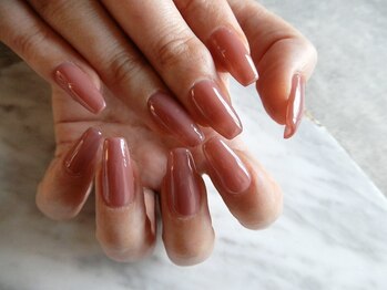 サロン ド ルア 西新井(Salon de Lua)/シンプルワンカラーネイル
