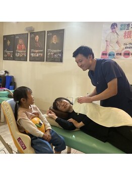 和鍼灸整骨院 イオン若松院/ベビーカーを横に置いての施術