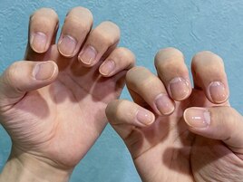 【メンズネイル】　クリアジェル