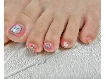 エアネイル(eA NAIL)/フットネイル/持ち込み/¥13200