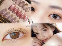 eyelash & nailsalon Creadear 広島袋町店の雰囲気（【Eye/Nailメニュー多数】毎月通える価格で最高の仕上がりを♪）