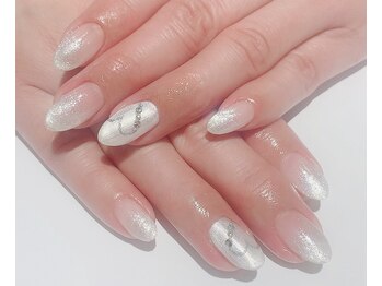 カラン 焼津店(CALIN)/ホワイトパールネイル