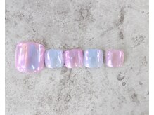 ネイルルーム エルナ(nail room ELNA)/フット定額デザイン￥9000