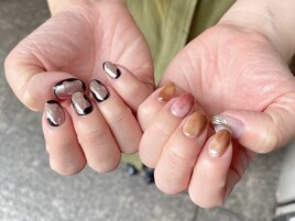 ちぐはぐネイル