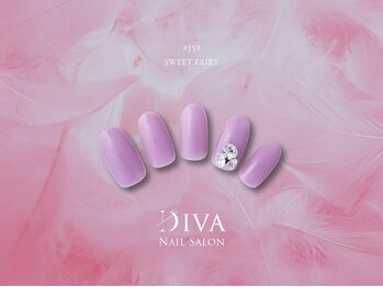 ネイルサロンディーバ 表参道店(Diva)/One color plus(Vカット)