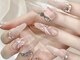 キューティー(Cutie)の写真/ワンホン系も得意☆モテ可愛ネイルで気分UP♪最旬ネイルを多数ご用意！パラジェル880円で変更可能！