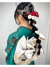 トーンアイラッシュ(Ton.EyeRush)/＃成人式＃着付け＃ヘアーメイク