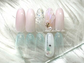 ティーエヌ 八王子店の写真/《トレンドネイルが超お手頃価格》SummerネイルBが今なら全員オフ無料で¥5200！