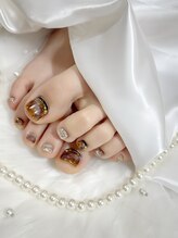 ビビ(ViVi)/べっ甲ネイル