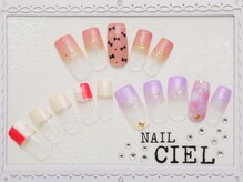 ネイル シエル(nail ciel)/[2]アート付定額コース◆￥5300