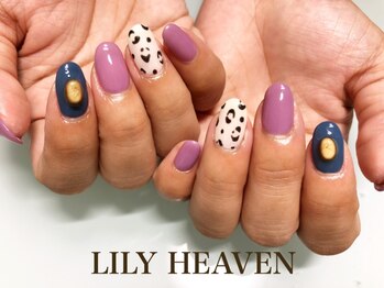リリーヘブン(LILY HEAVEN)/秋 ショートネイル