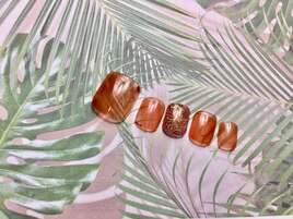 トレンド！ブラウンワンカラー♪