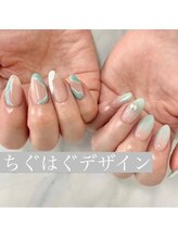 イフネイル(if nail)/◇ちぐはぐデザイン◇