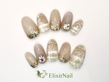 エリクサーネイル 渋谷(Elixir Nail)/定額cやり放題/ クーポン使用