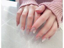 アバネイル 名駅店(AVA NAIL)/【ワンカラー×クリアラメ】