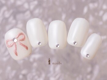 リボンミラーネイル8480円