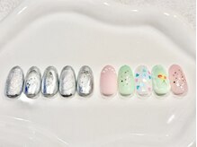 ミミ(3131)/アートB 春ニュアンスネイル