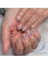 コッコミー 石山店(cocco me)/ラメグラデーション＋パーツ