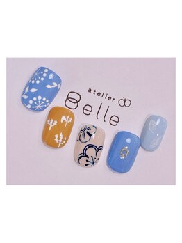 アトリエ ベル(atelier Belle)/＊ミストブルーの花語り