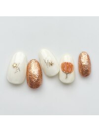 ハロウィン　かぼちゃ　オレンジ