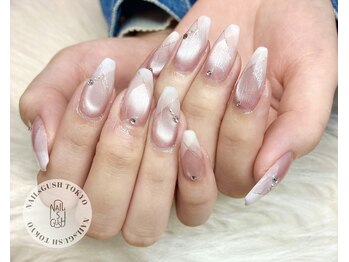 ネイルズガッシュ 大森駅前店(NAILs GUSH)の写真/≪シンプル可愛いデザインがいっぱい≫定額のご用意もあります♪ワンカラー/マグネット