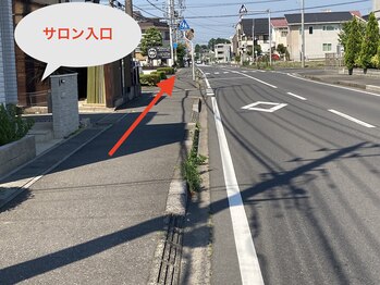 ブルーケイブ(Blue cave)/〈 駐車場のご案内～道順１～ 〉