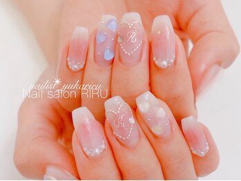 リル(RIRU)の写真/【持ち込みdesignで差が出る仕上がり♪】フィルイン&抜群のフォルムで自分の指先を最大限に美しく★