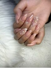 イリス(iris)/ぷっくりフラワーネイル