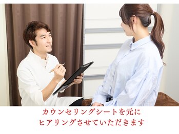 美バリ ビューティーサロン かたぎはら整骨院(美VARI)/カウンセリング
