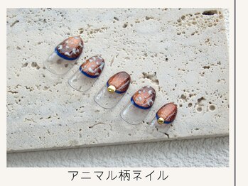 プレンティー 北千住西口店(plenty)/アニマル柄ネイル