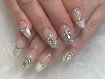 アオアクア(Ao Akua)の写真/何度でも同価格★10本持ち込みアート7,700円！トレンドネイルもお任せ下さい♪無料駐車場有で通いやすい◎