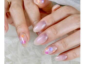 ネイルサロンアンドスクール バニラ(nailsalon&school VANILLA)の写真/【特別な日を彩る、華やかで上品な指先】大人女性のためのネイルサロン　パラジェル/北千住/綾瀬/亀有