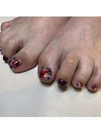 ～お花ネイル～