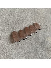 透け感と箔がキラキラ☆