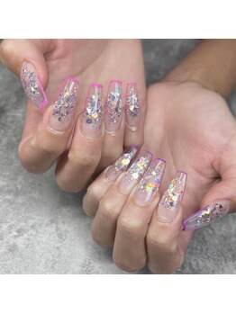 夏のクリアネイル！