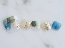 カレネイル(kale nail)/9月限定シンプルＡＲＴ＋500円