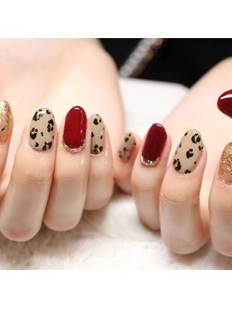 ソワ(sowa)/レオパードネイル