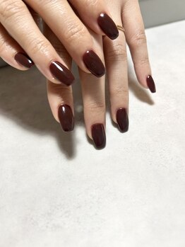 ボルドーワンカラー