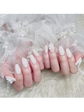 ポミーネイル 池袋店(pomynail)/リボンネイル