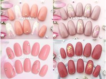 ファストネイル 本厚木駅前店(FAST NAIL)/定額 ¥4860 ◆ シンプルBコース