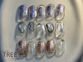 【新作】クリアラメネイル