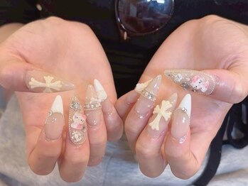 ベティネイル アイラッシュ(Betty Nail)/キティちゃんビッグクロムネイル