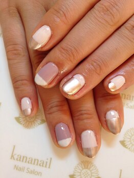 カナ ネイル(Kana nail)/メタリックネイル