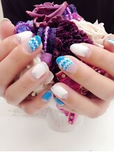 ネイルサロンアンドスクール ヴィタリティ(Vita-lity)/夏色ピーコック