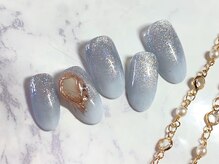 グリッター(GLITTER)/ホワイトグラデーション