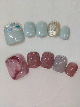 ジェルペディキュア