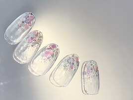 ラメグラデーション